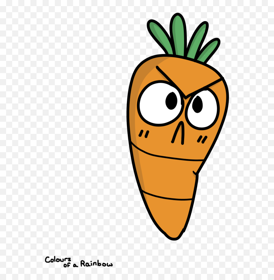 Png Transparent Carrot Clipart Angry - Happy Emoji,Angry Png
