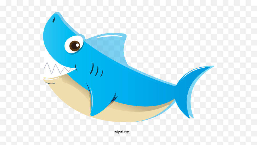 Animals Fish Cartoon Fish For Shark - Red Shark Cute Cartoon Emoji,Shark Transparent
