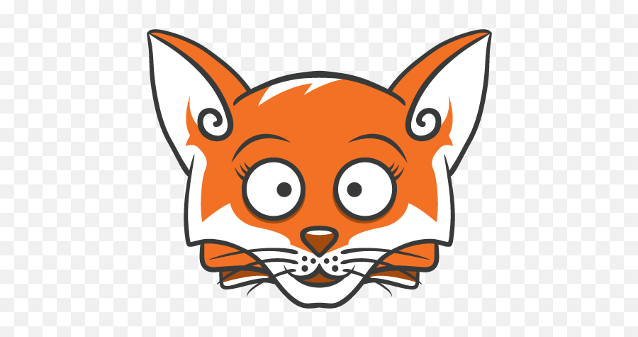 Fox Heads Png - 512x512 Download Vector Fox Emoji,Fox Head Clipart