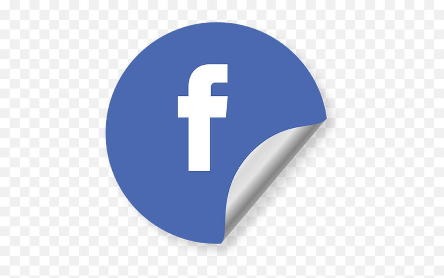 Blue Facebook Logo Transparent - Facebook Logo Transparent Emoji,Facebook Logo Png Transparent Background