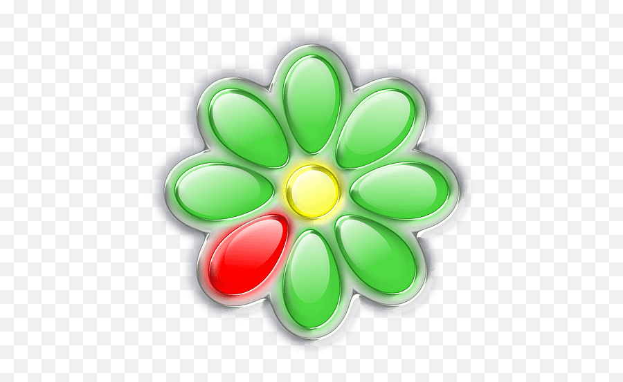 Red Yellow - Green Flower Emoji,Flower Logo