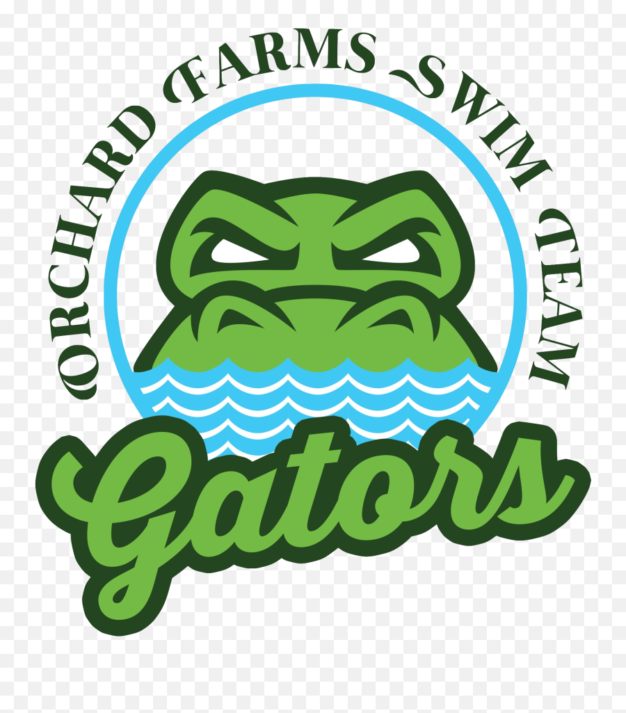 Home - Orchard Farms Swim Team Language Emoji,Gators Logo