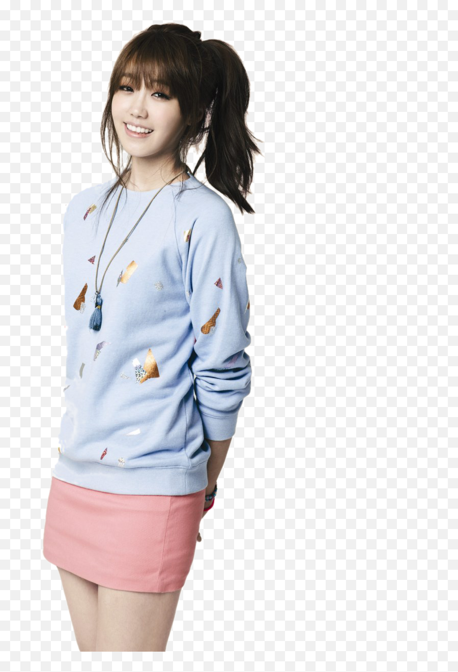 Download Eunji - Eunji Apink Emoji,Bangs Png