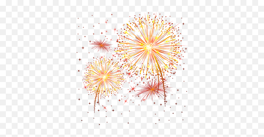 Download Hd Fireworks Confetti Orange Red Stars - Sparkle Transparent Png Image Firework Png Emoji,Red Stars Png