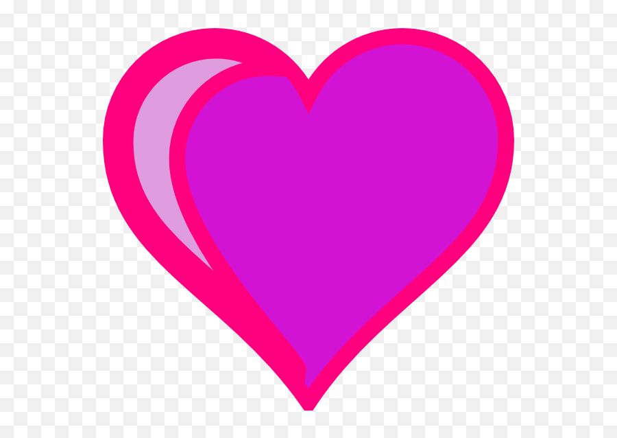 Purple Heart Clip Art At Clker Emoji,Purple Heart Clipart