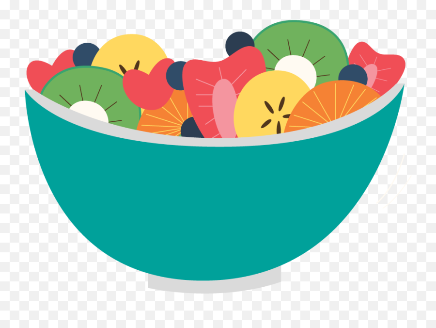 Salad Clipart Png - Transparent Background Salad Bowl Clipart Emoji,Salad Clipart