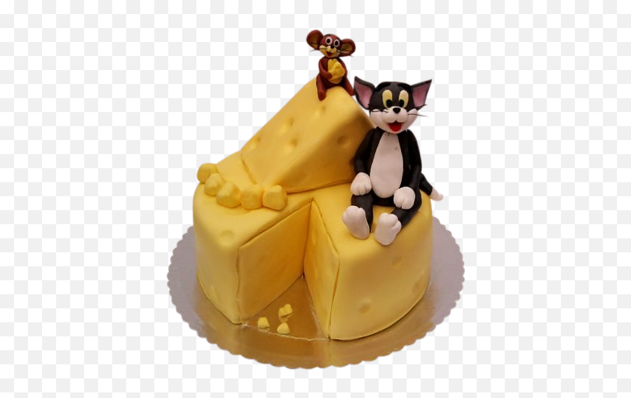 Pictures On Tom And Jerry Birthday Cakes Emoji,Minecraft Cake Png