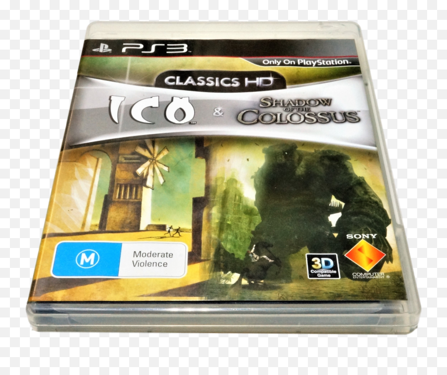 Ico U0026 Shadow Of The Colossus Classic Hd Sony Ps3 Playstation 3 Pre - Owned Emoji,Shadow Of The Colossus Logo
