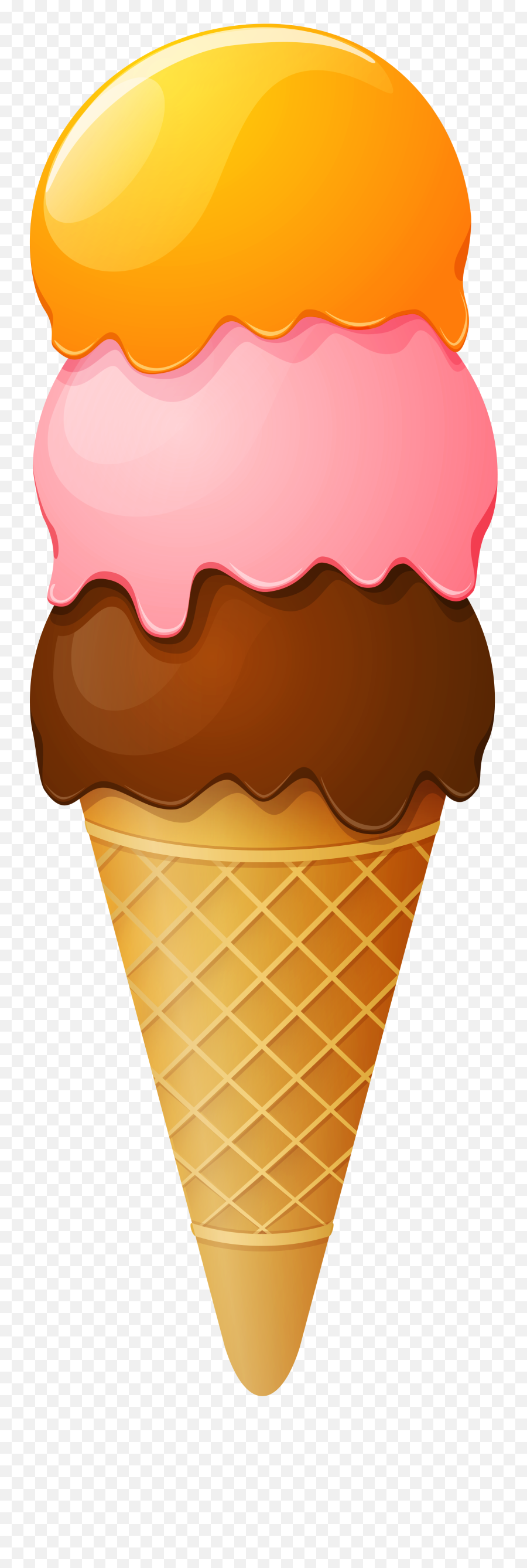 Ice Cream Clipart Png - Ice Cream Cone Clipart Emoji,Ice Cream Clipart