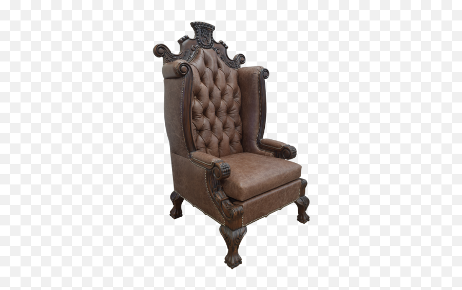Large High Back King Of The Castle Chair Emoji,King Chair Png