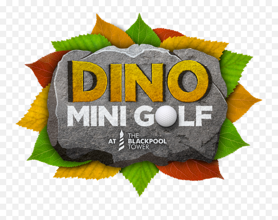 Dino Mini Golf The Blackpool Tower Emoji,Dino Logo