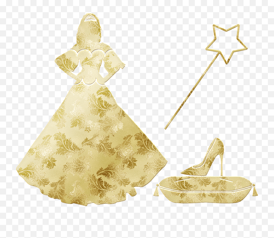 Free Photo Magic Wand Princess Cinderella Shoe Gold Foil Emoji,Princess Cinderella Png