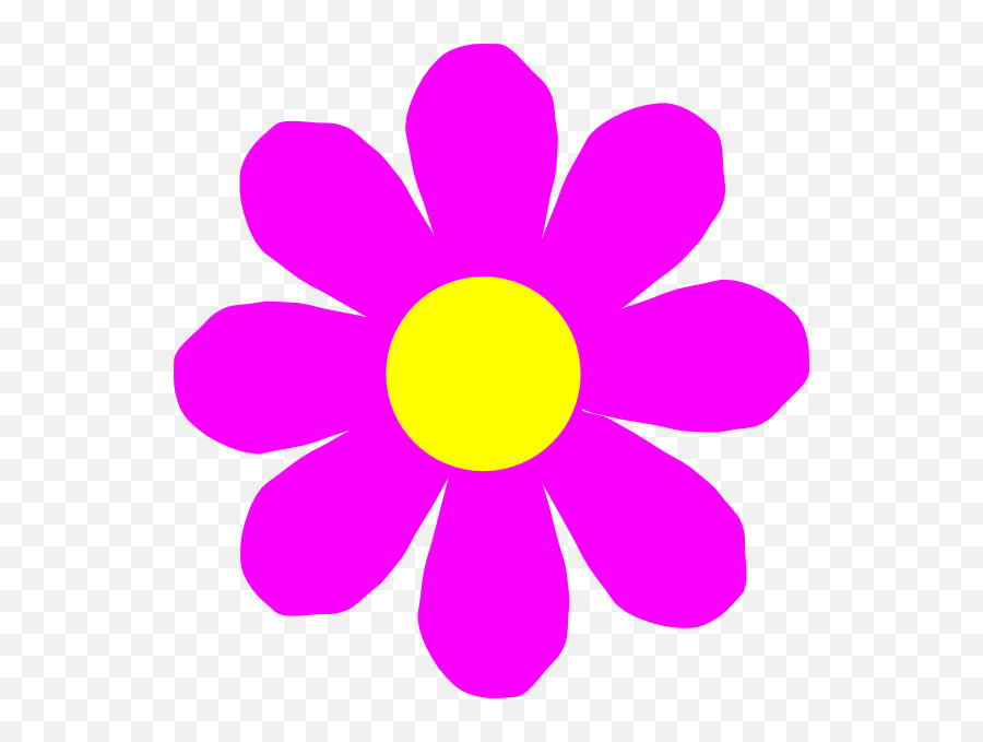 Flowers Happy Flower Clipart Free - Single Flower Design Png Emoji,Flower Clipart