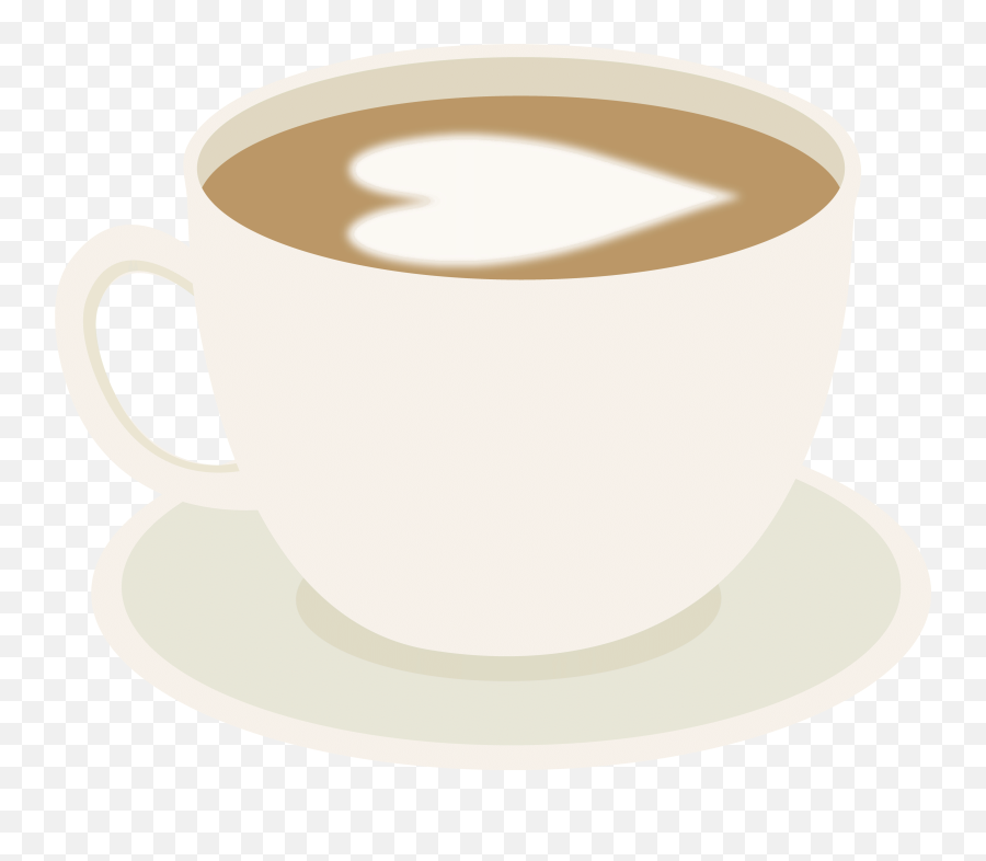 Cute Coffee Cup Clip Art - Coffee With Creamer Clipart Emoji,Coffee Clipart