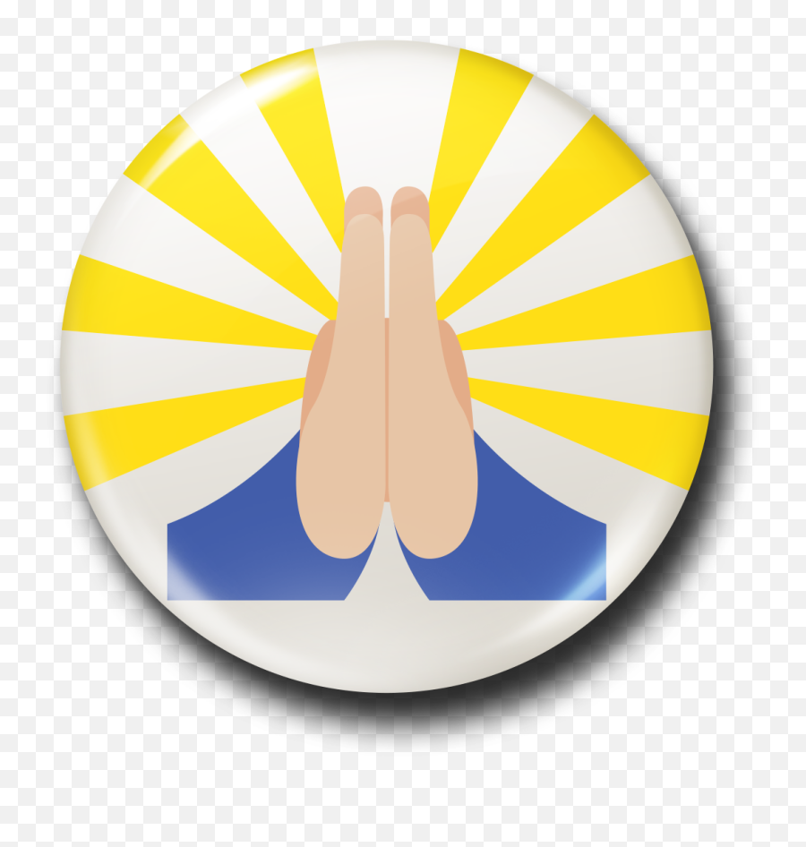 Pray Emoji - Clip Art Prayer Hand Emoji Transparent Background,Praying Hands Png