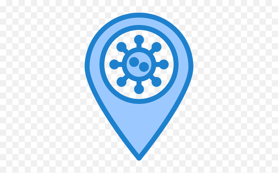 Virus Covid19 Corona Coronavirus Location Free Icon Of - Dot Emoji,Location Logo