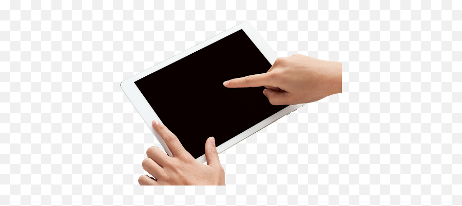 Hand Vector Finger Tablet Png Clipart - Horizontal Emoji,Tablet Clipart