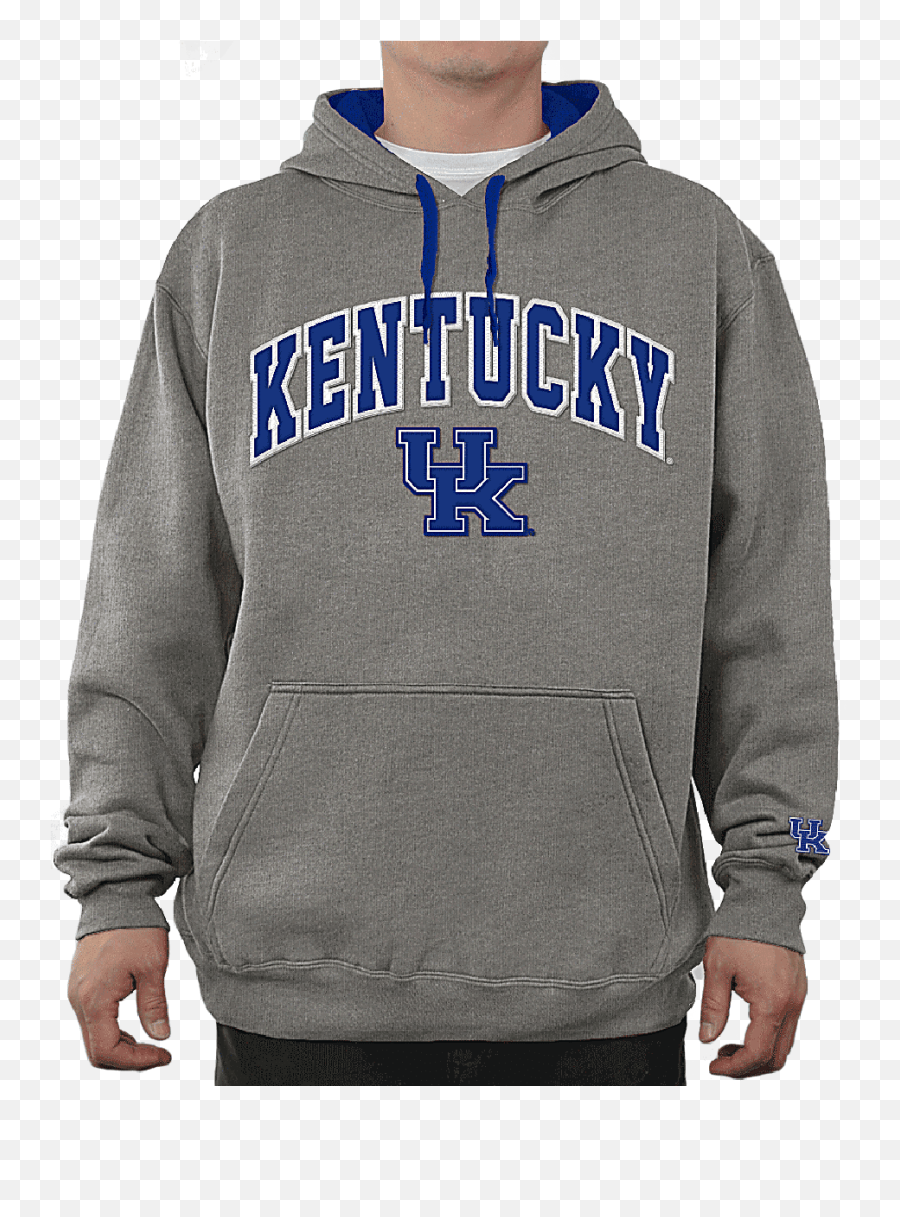 Ncaa Kentucky Wildcats Grey Embroidered College Classic - Hooded Emoji,Kentucky Wildcats Logo