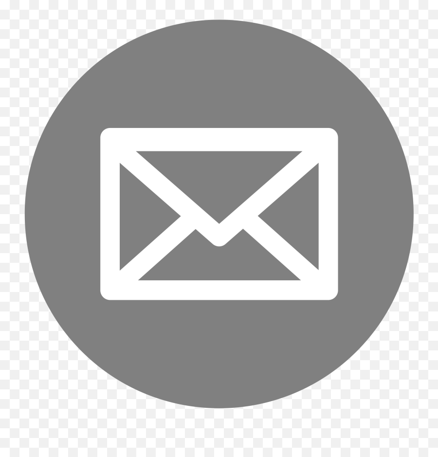 White - Email Icon Png Round Emoji,Email Icon Png