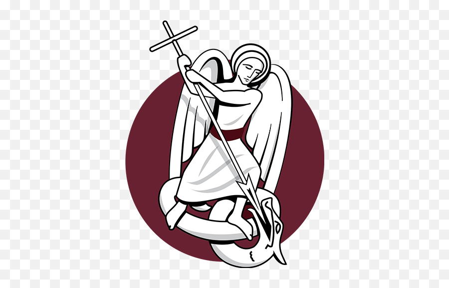St Michael Lutheran Audio - Fictional Character Emoji,Lamb Of God Logo