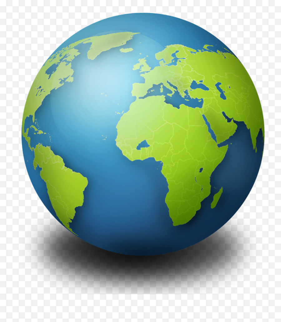 Globe Png - Clipart World Emoji,Globe Png