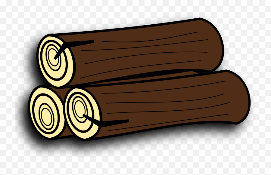 Download Wood Clip Art Free Free - Logs Clipart Emoji,Free Clipart