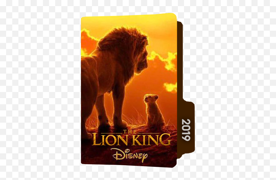 The Lion King 2019folder Icon - Lion King 2019 Icon Emoji,The Lion King Logo
