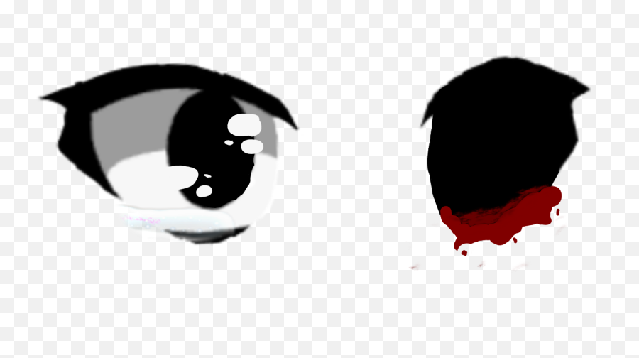 Gacha Life Shocked Eyes Clipart - Gacha Life Shocked Eyes Emoji,Demon Eyes Png