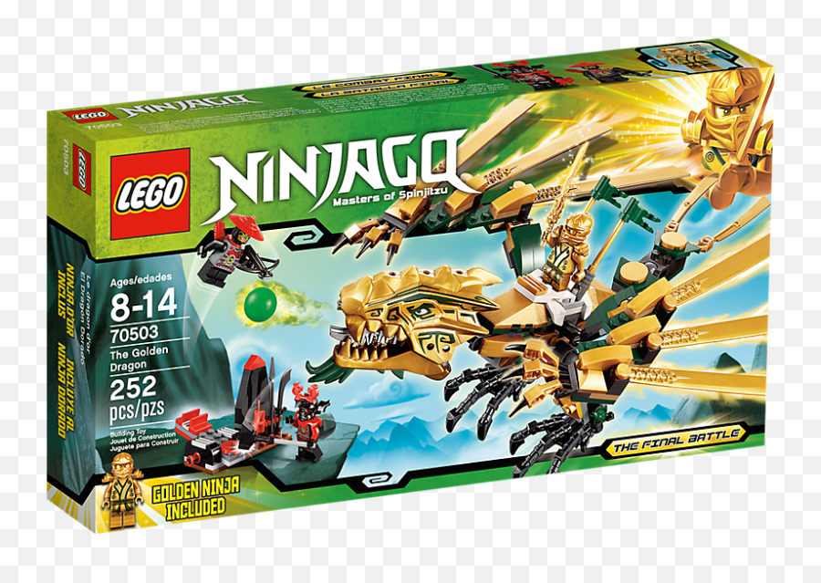 Download Lego Ninjago The Golden Dragon 70503 Lego Ninjago - Lego Golden Dragon Emoji,Ninjago Logo