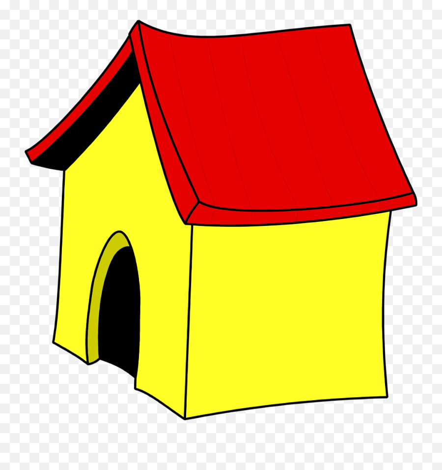Cute Dog House Clipart Clipart Panda - Free Clipart Images Cartoon Dog House Transparent Background Emoji,Free Clipart Dog