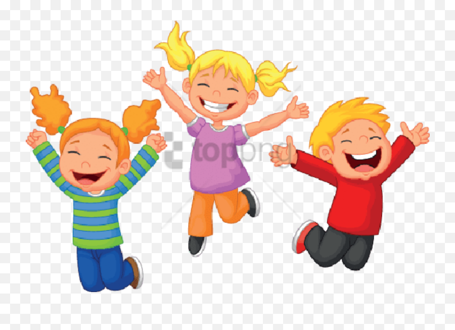 Free Png Download Children Dancing Clipart Png Png - Happy Transparent Background Kids Jumping Clipart Emoji,Dancing Clipart