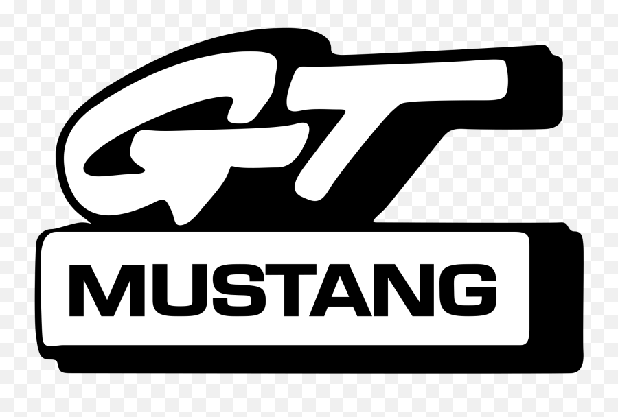 Ford Mustang Gt Logos Png Image With No - Gt Mustang Logo Emoji,Ford Mustang Logo