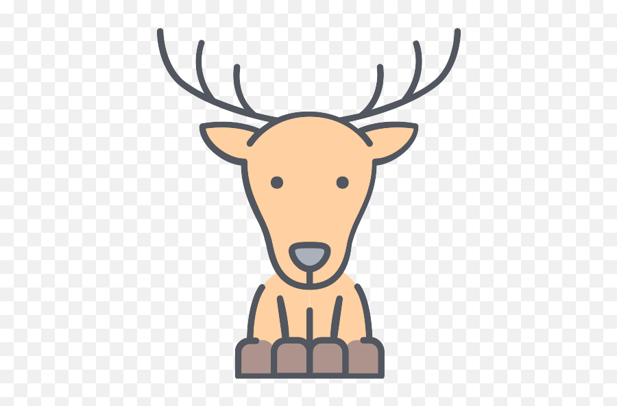 Deer Head Vector Svg Icon Emoji,Deer Head Png