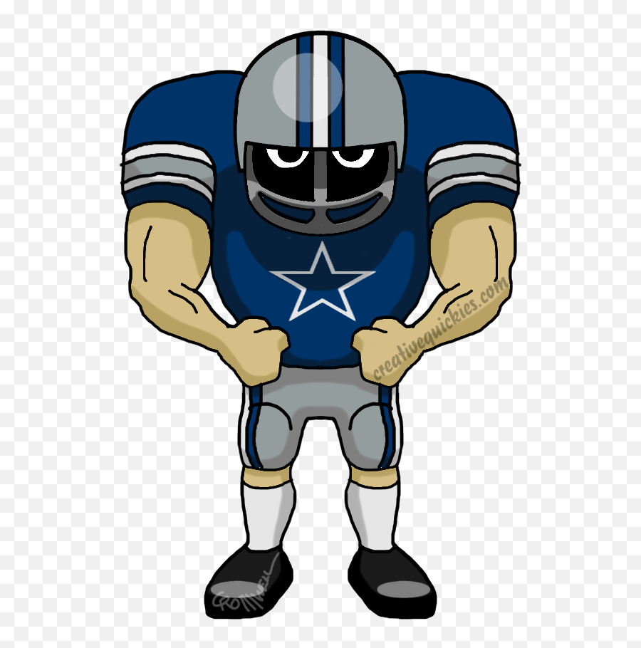 Dallas Cowboys Cartoon Pics Emoji,Dallas Cowboys Clipart Black And White
