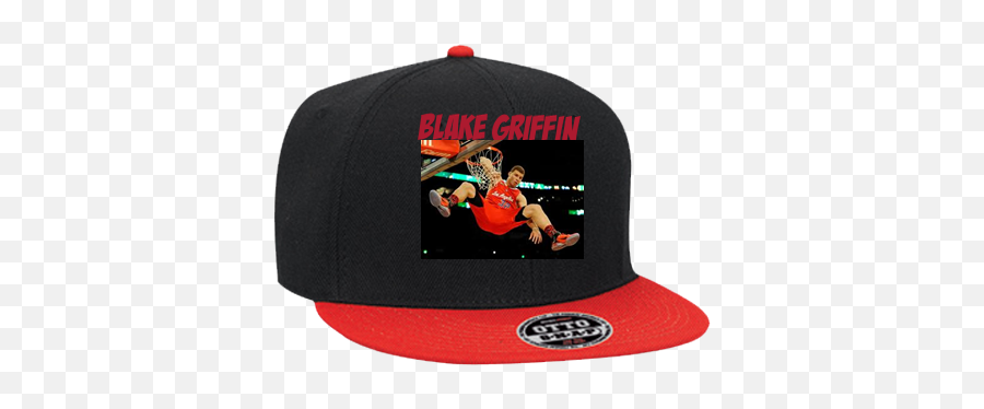 Blake Griffin Wool Blend Snapback Flat Bill Hat Emoji,Blake Griffin Png