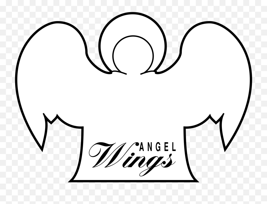 Angel Wings Logo Png Transparent Svg - Language Emoji,Wings Logo