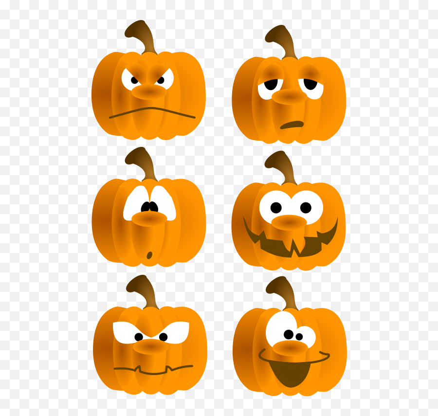Funny Pumpkin Clipart - Clipart Suggest Emoji,Cartoon Pumpkin Png