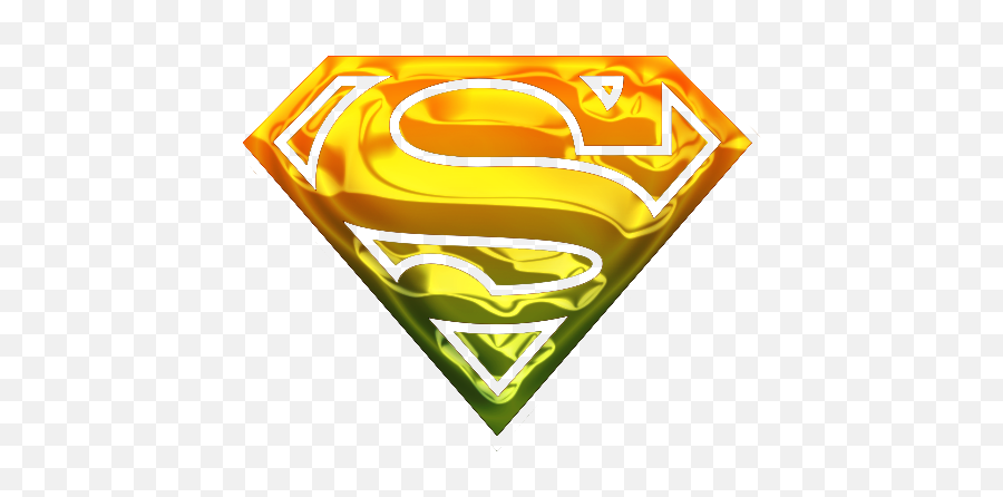 Gold Superman Logo Png - Superman Logo Design Gold Emoji,Superman Logo Png