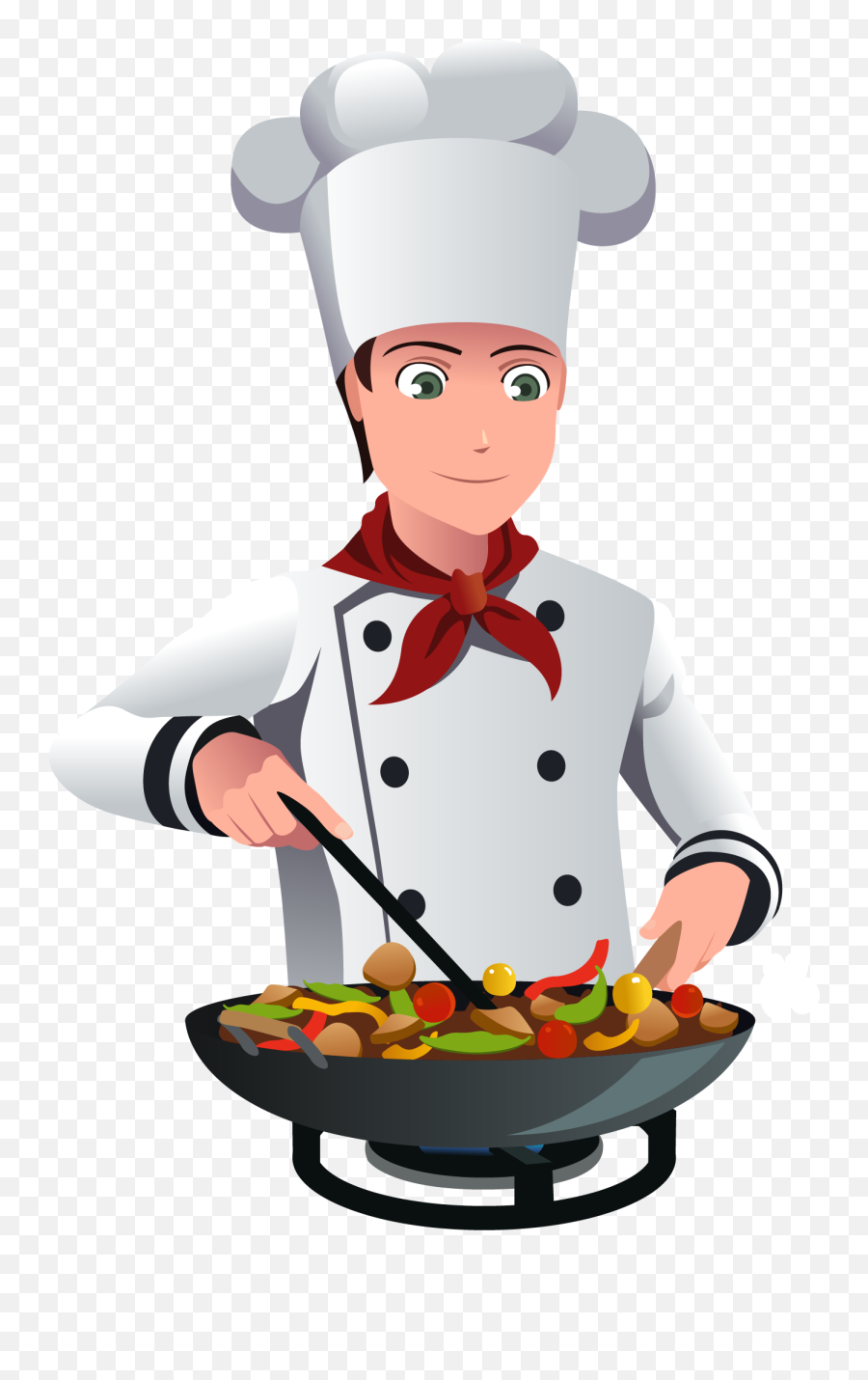 Free Png Chef - Konfest 2456864 Png Images Pngio Chef Cartoon Man Png Emoji,Chef Png