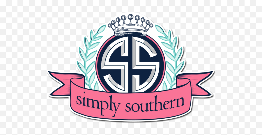 Simply Southern Preppy Stickers - Simply Southern Clipart Emoji,Simply Southern Logo