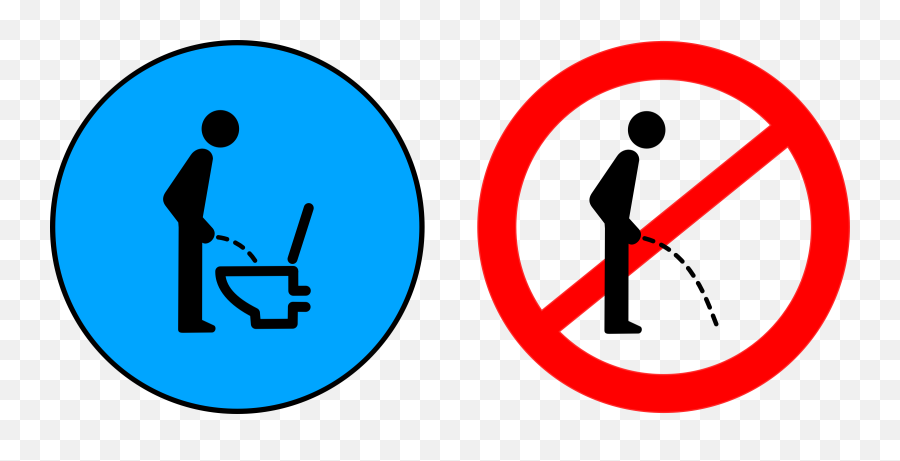 Restroom Photo Background Transparent Png Images And Svg - Do Not Pee Outside Of The Toilet Emoji,Restroom Clipart