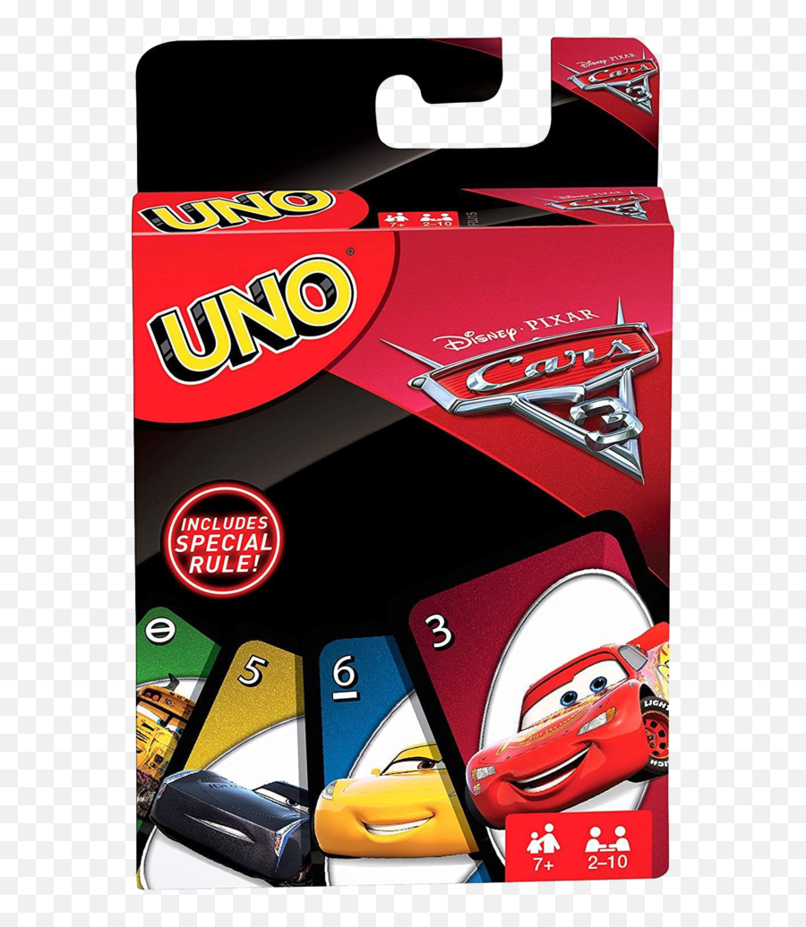 Uno Disney Pixar Cars Card Matching Family Friendly Fun - Uno Cards Cars Emoji,Uno Cards Png