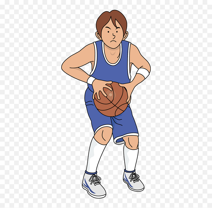 Basketball Player Clipart Free Download Transparent Png - Basketball Player Emoji,Basketball Court Clipart