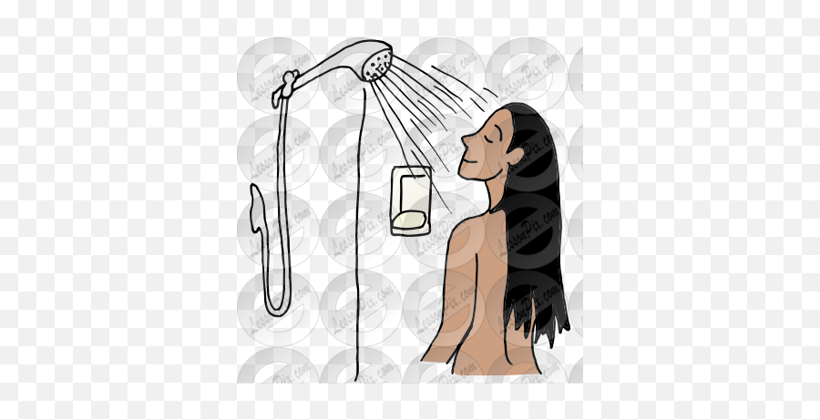Shower Picture For Classroom Therapy - For Women Emoji,Showering Clipart