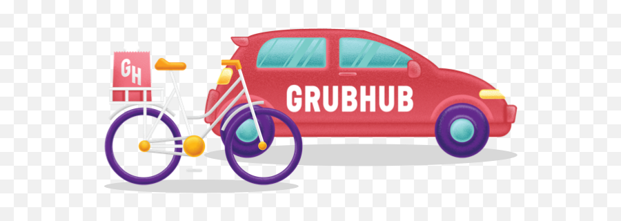 Deliver Food Earn Extra Cash - Grubhub Job Emoji,Grubhub Logo
