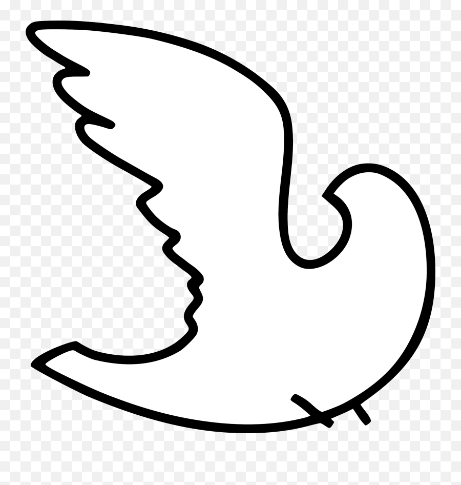 White Dove Clipart - Peace Emoji,White Dove Png