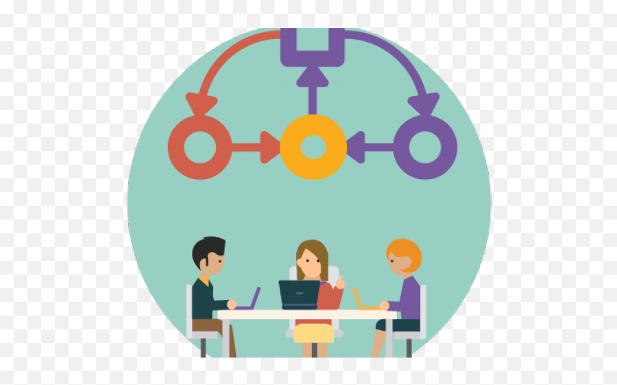 Software Development Clipart Collaboration - Collaborative Prosedur Icon Emoji,Collaboration Clipart