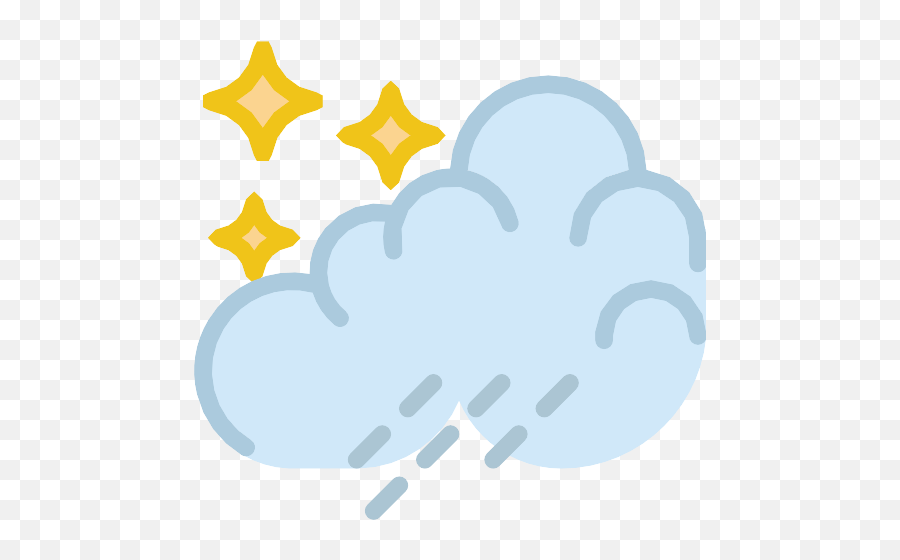 Stars Vector Svg Icon 5 - Png Repo Free Png Icons Weather Cloud Cartoon 512 X 512 Emoji,Blue Stars Png
