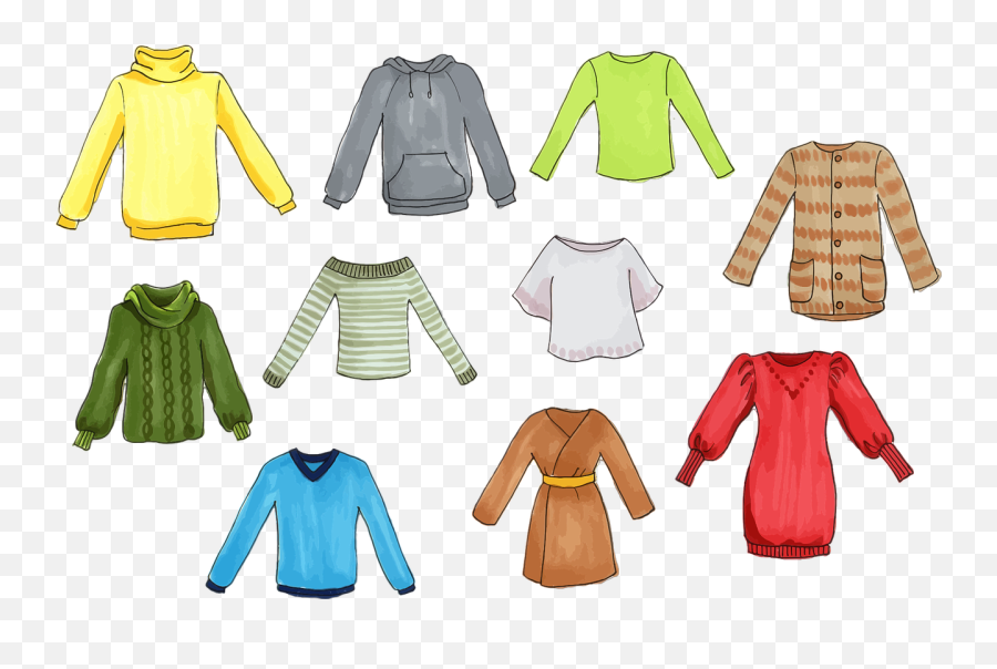 Pile Of Clothes Png - Pile Of Stuff Clothing Clip Art Clothes Png Emoji,Clapboard Clipart
