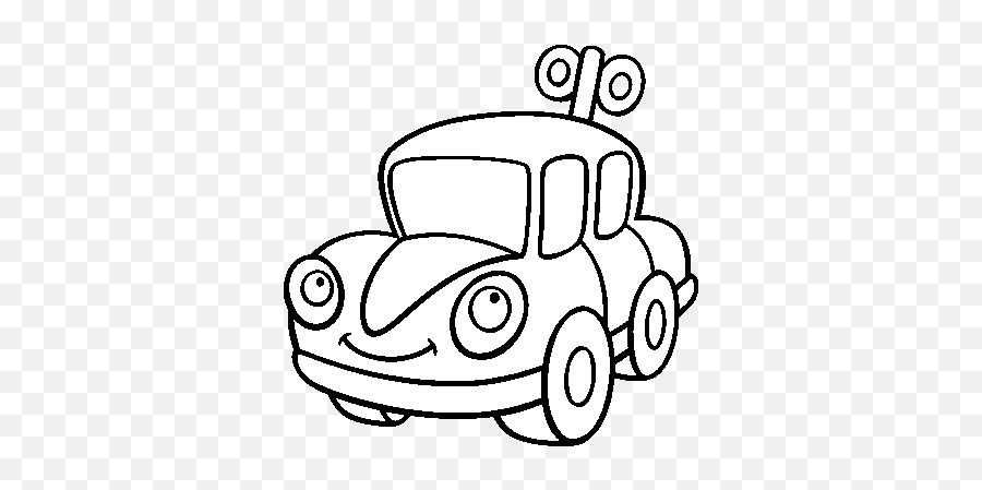 A Toy Car Coloring Page - Coloringcrewcom Toy Car For Coloring Emoji,Toy Car Png